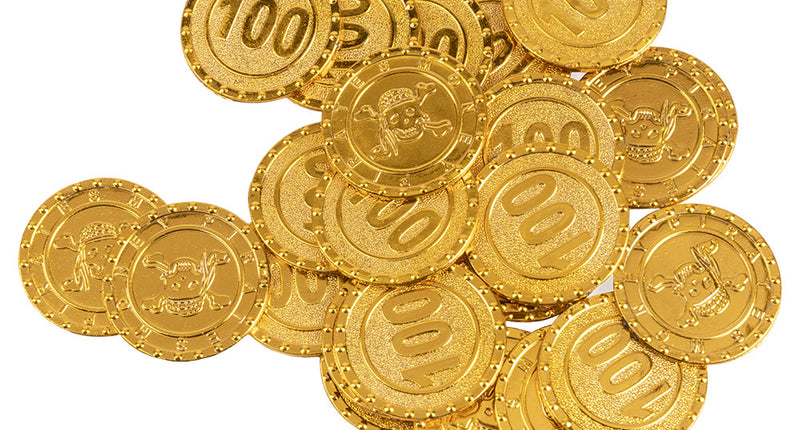 Boland Set 24 piratenmunten