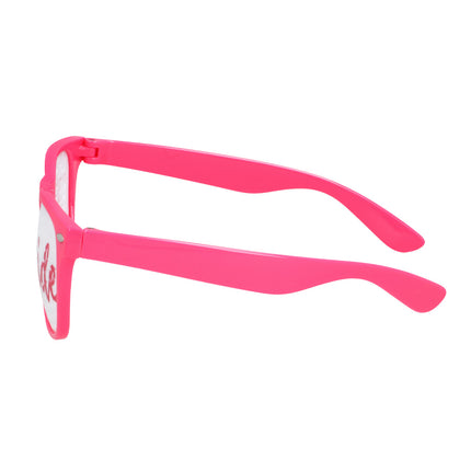 Boland Set 3 partybrillen Team bride (roze)