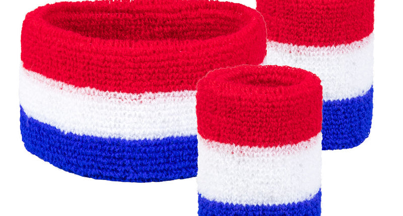 Boland Set 3 zweetbandjes Nederland