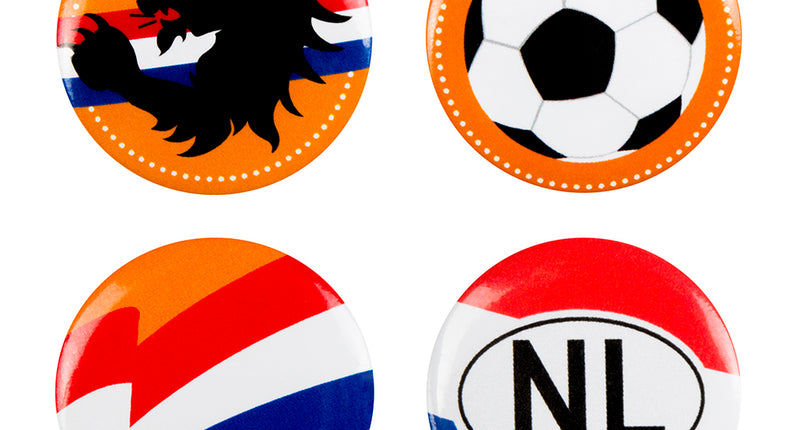 Boland Set 4 buttons Nederland