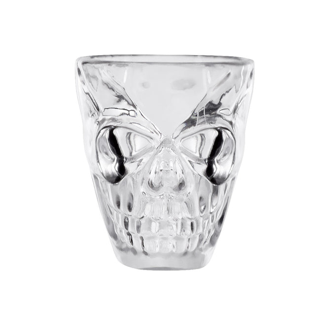 Boland Set 4 plastic shotglaasjes Schedel