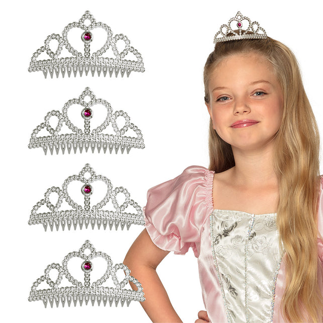 Boland Set 4 tiara's Prinses
