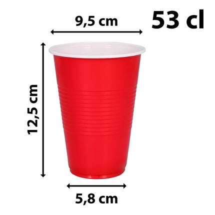 Boland Set 40 herbruikbare partybekers