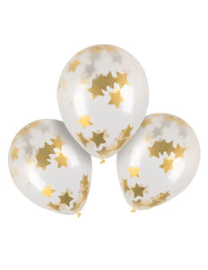 Boland Set 5 latex confettiballonnen Eid Mubarak