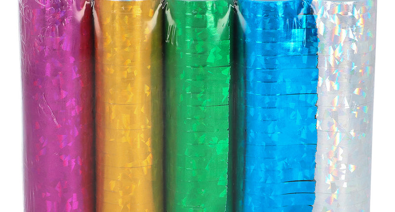 Boland Set 5 papieren serpentines Holografisch