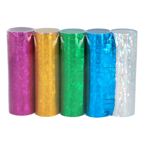 Boland Set 5 papieren serpentines Holografisch