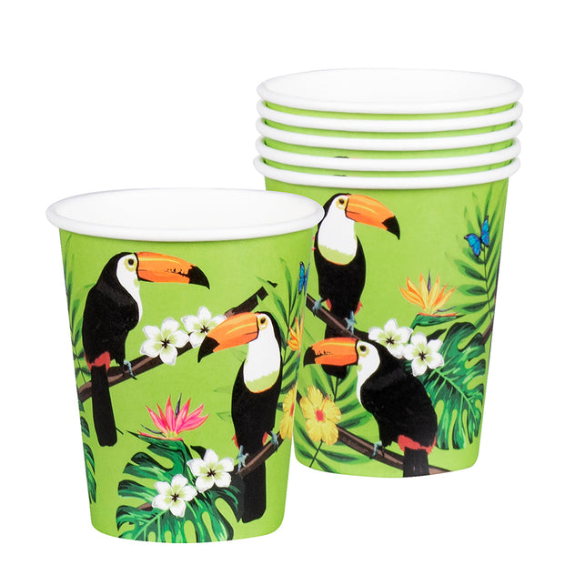 Boland Set 6 bekertjes Toekan