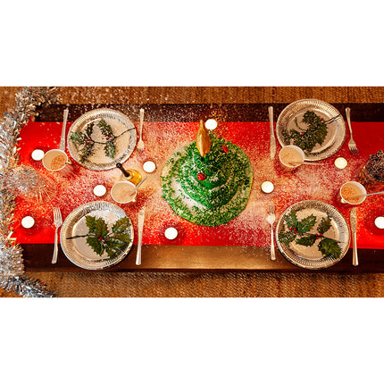 Boland Set 6 bordjes zilver