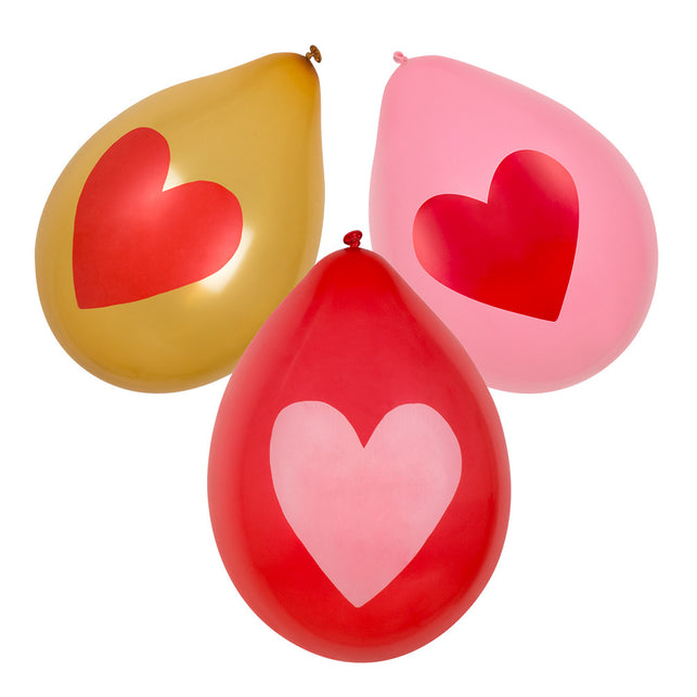 Boland Set 6 latex ballonnen Liefde