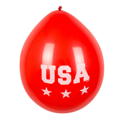 Boland Set 6 latex ballonnen 'USA'