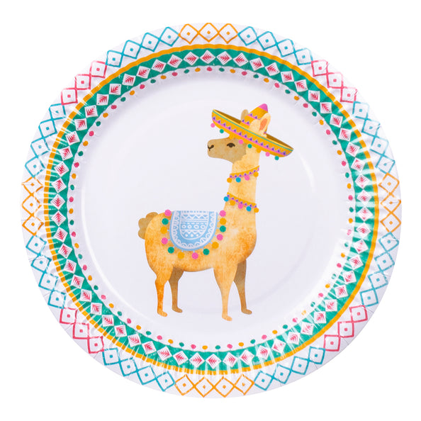Boland Set 6 papieren bordjes Lama