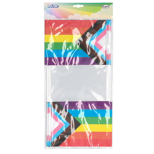 Boland Set 6 papieren zwaaivlaggen Progress