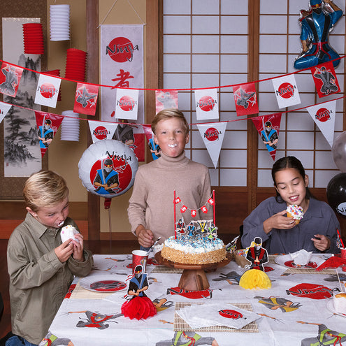 Boland Set 8 papieren bekertjes Ninja