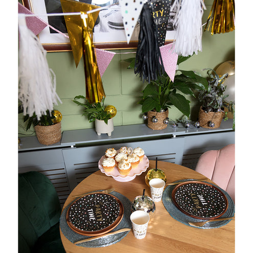 Boland Set 8 papieren bekertjes 'Party time'