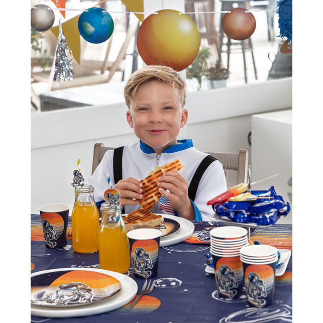 Boland Set 8 papieren bekertjes Space