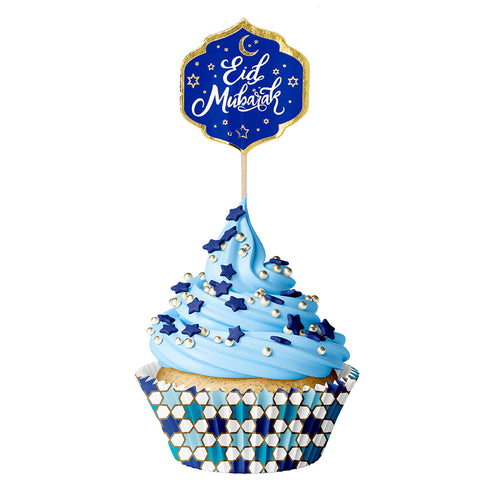 Boland Set cupcakedecoratie 'Eid Mubarak'
