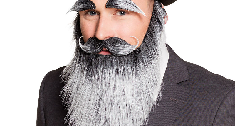 Boland Set gezichtshaar Oude man Abraham