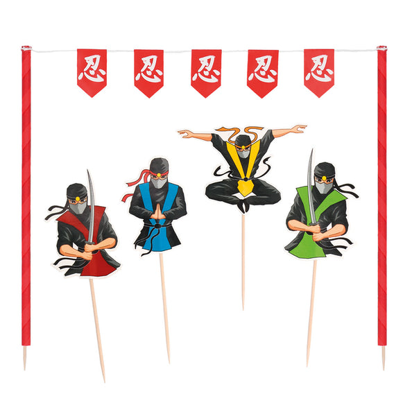 Boland Set taartdecoratie Ninja