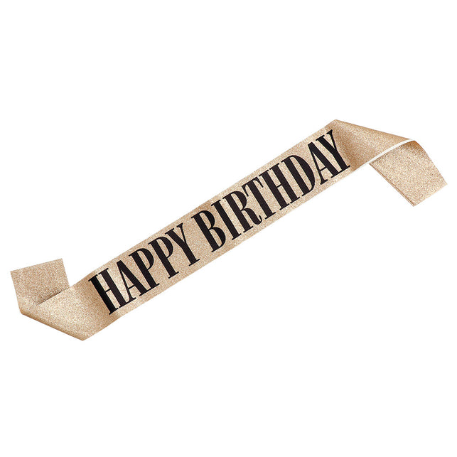 Boland Sjerp 'Happy birthday' goud