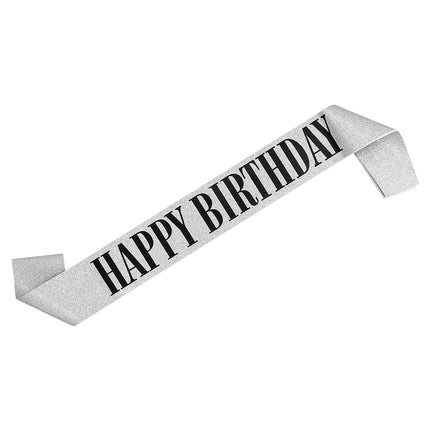 Boland Sjerp 'Happy birthday' zilver