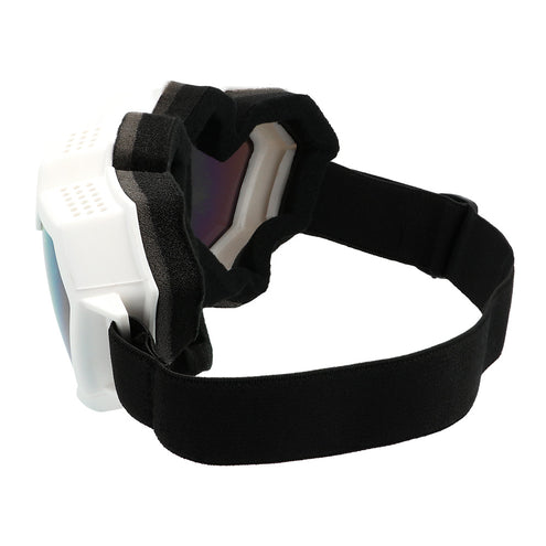 Boland Ski bril Festilove wit hartjes