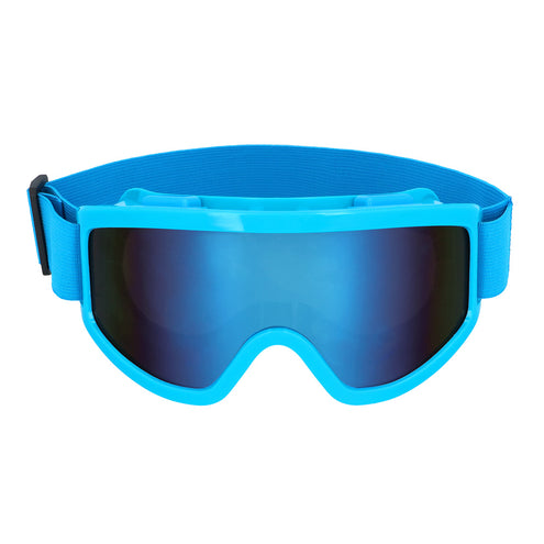 Boland Skibril neon blauw unisex