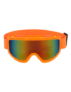 Boland Skibril neon oranje unisex