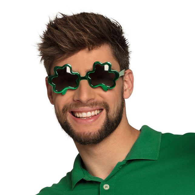Boland St. Patricksday bril klavertje vier