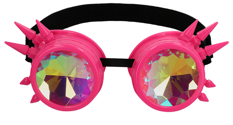 Boland Steampunk bril Festival neonroze