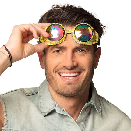 Boland Steampunk bril Mirage goud