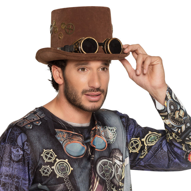 Boland Steampunk hoge hoed Sightpunk