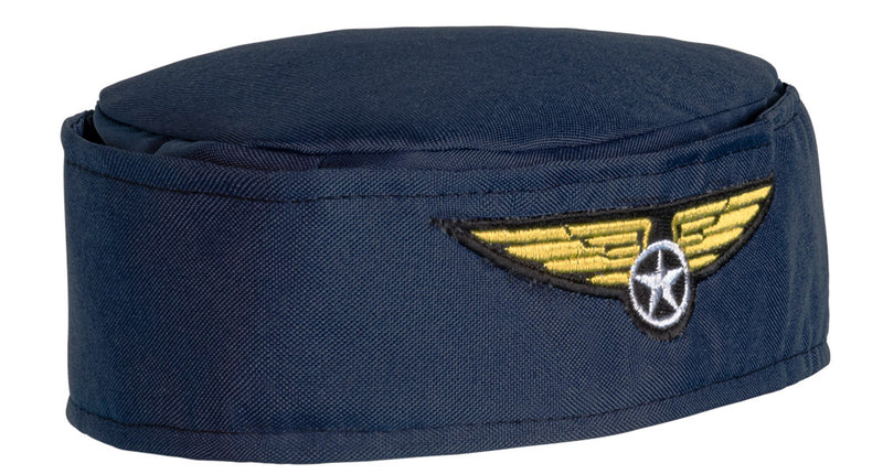 Boland Stewardess hoed blauw