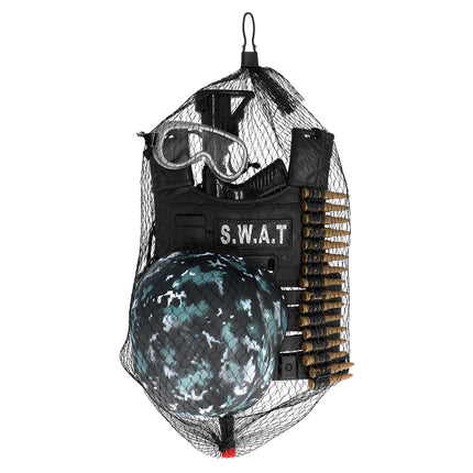 Boland S.W.A.T. verkleedset kinderen compleer