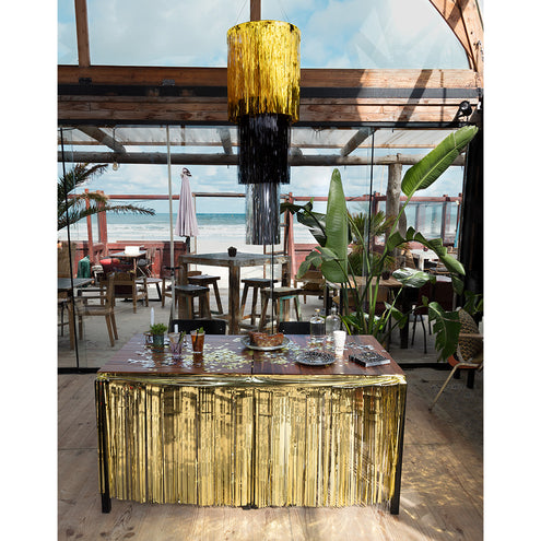 Boland Tafelrok Metallic goud