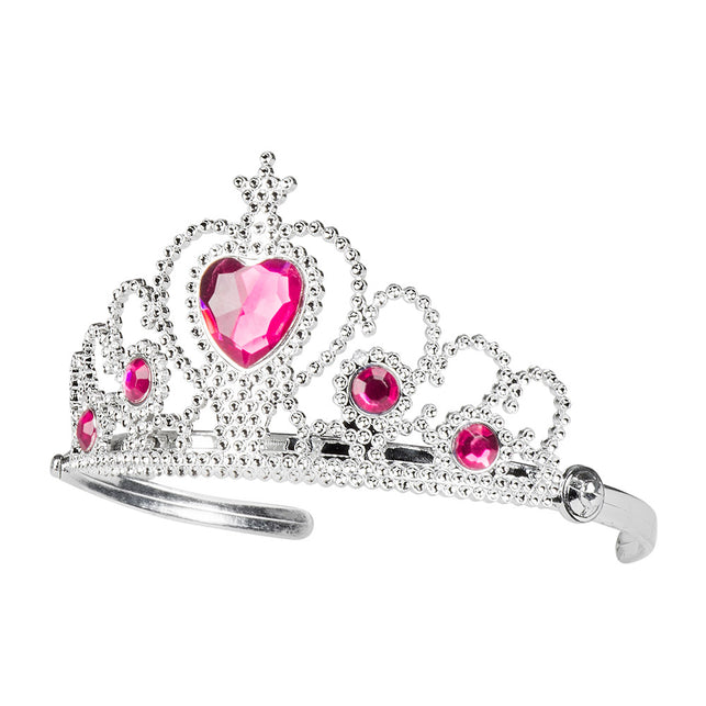 Boland Tiara Grace prinsessen kroon roze