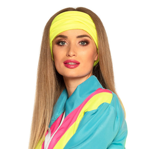 Boland Trainingspak Retro babe neon blauw