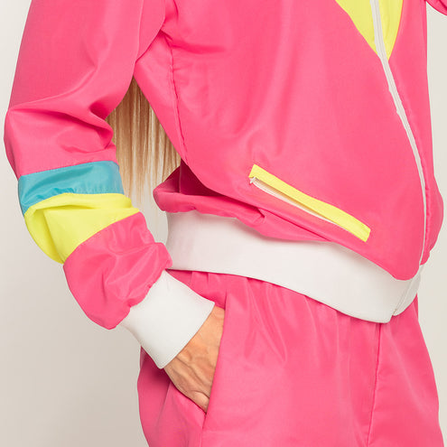 Boland Trainingspak Retro babe neon roze