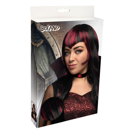 Boland Vampier pruik dames met streaks