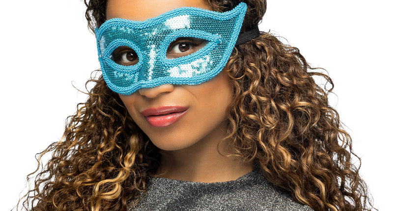 Boland Venetiaans oogmasker met pailletten