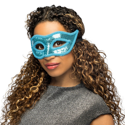 Boland Venetiaans oogmasker met pailletten