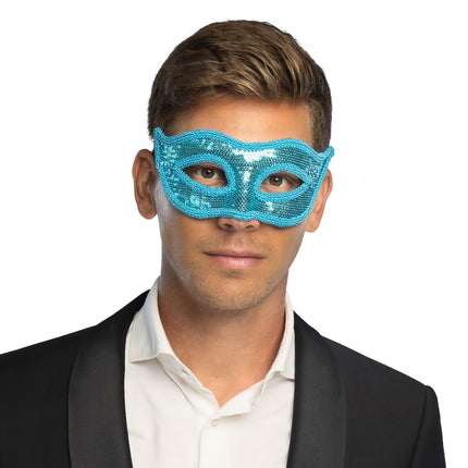 Boland Venetiaans oogmasker met pailletten