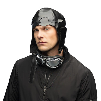 Boland Verkleedset vliegenier retro set Airborne