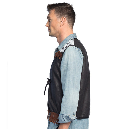 Boland Vest Western zwart cowboy