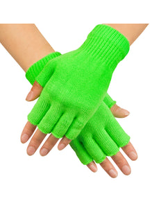 Boland Vingerloze handschoenen neon groen