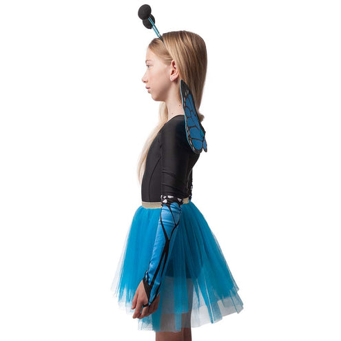 Boland Vlinder verkleed set blauw kind