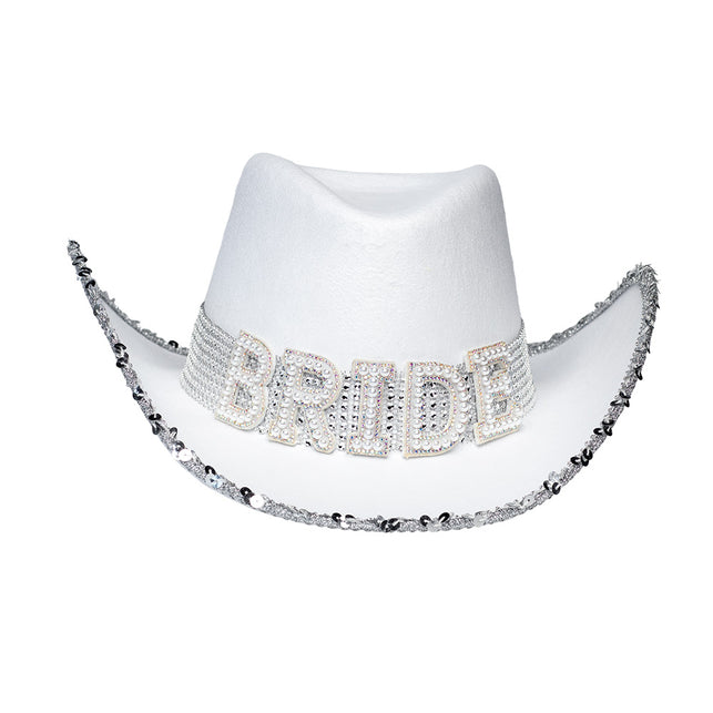 Boland Witte cowboyhoed 'Bride'