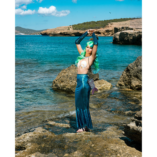 Boland Zeemeermin handschoenen opera schubben