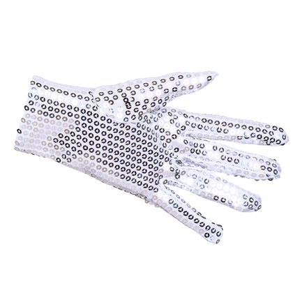 Boland Zilveren handschoenen pailletten Sequins