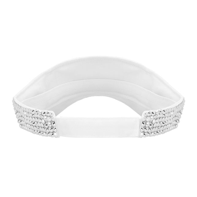 Boland Zonneklep Glam zilver