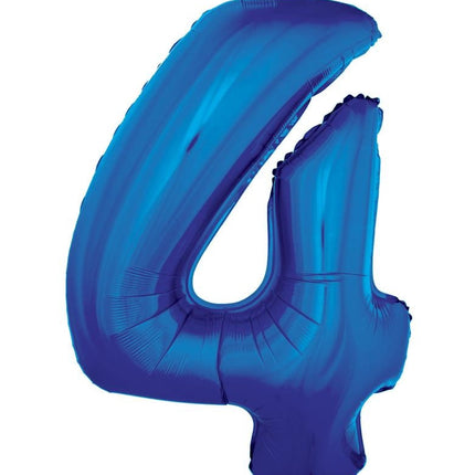 Folieballon 102 cm blauw